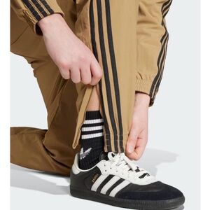 NWT adidas Firebird Track Pants in Cardboard/Black [M]